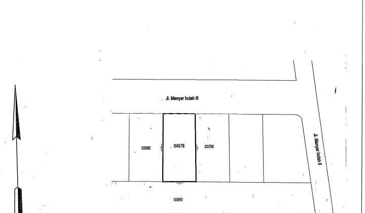 Tanah Manyar Indah Surabaya Murah Jual Cepat