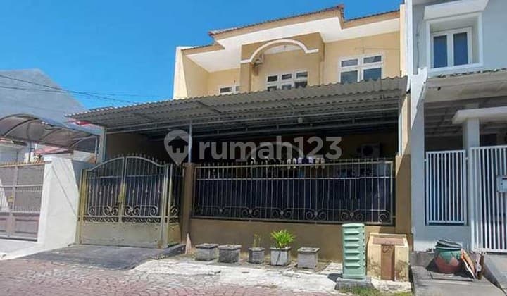 Rumah Dijual 2 Lantai Nirwana Eksekutif Rungkut 2,8M LT 180 LB 210 6+1Kt Semi Furnished Akses Merr Rev.a271