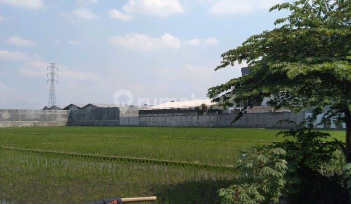 Tanah strategis nol jalan daerah Karanglo, Malang