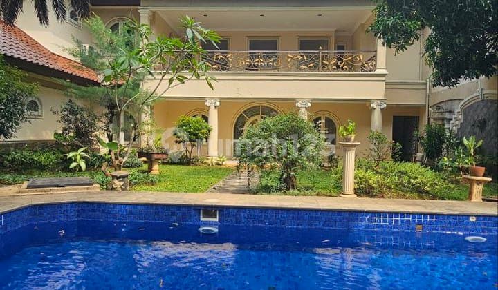 Jual Rumah Mewah Classic 2 Lantai Siap Huni Di Kemang Timur Jakarta Selatan