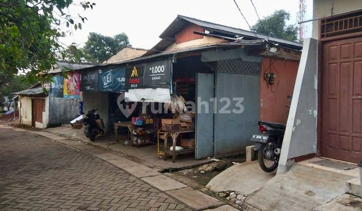 For Sale Rental House + Kiosk in Lengkong Gudang, South Tangerang, Affordable Price, Strategic and Busy Location