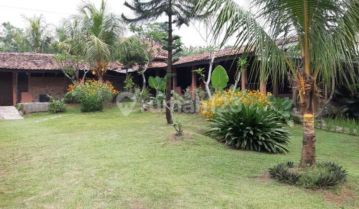 Dijual Rumah Usaha Ex Rumah makan Saung Sunda Parung