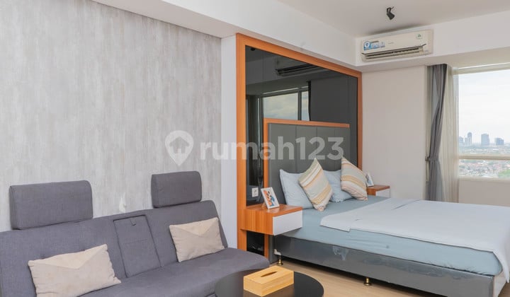 Apartemen Skandinavia Full Furnished Siap Huni Tipe Studio Dekat Gading Serpong