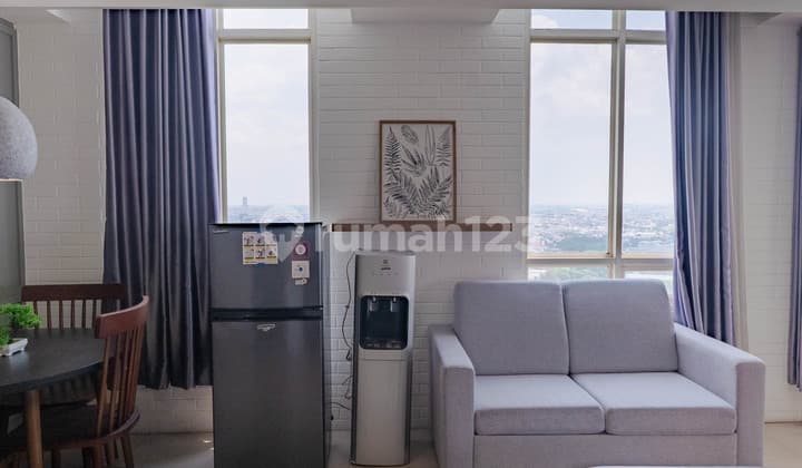 Disewakan Apartment 2 BR Corner Skandinavia Fully Furnished Dekat Lippo Karawaci Tangerang