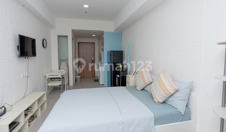 Sewa Apartemen Skandinavia Siap Huni Fully Furnished 15Min Bandara Soetta Tangerang
