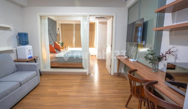 Apartment 1 BR Skandinavia Furnished Lengkap Dekat Alam Sutera