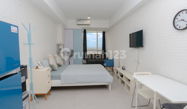 Disewakan Apartemen Skandinavia Full Furnished Tipe Studio Dekat Kawasan Karawaci Tangerang