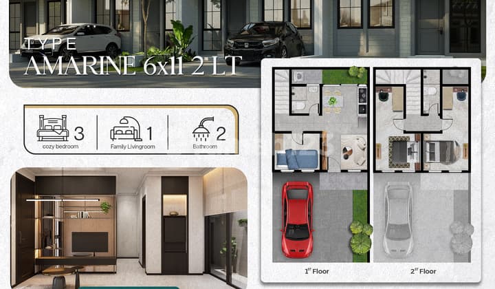 RUMAH BARU GRESS NORTH HOUSTON MANSION NINE