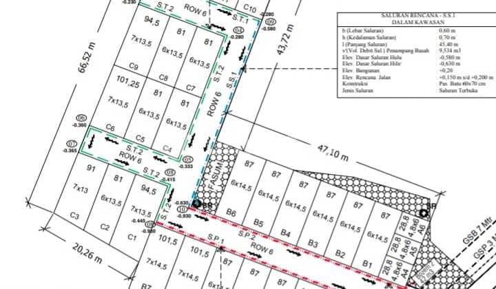Land Parcel Ready to Build, Makah Madinah Cluster, Suci Village, Gresik