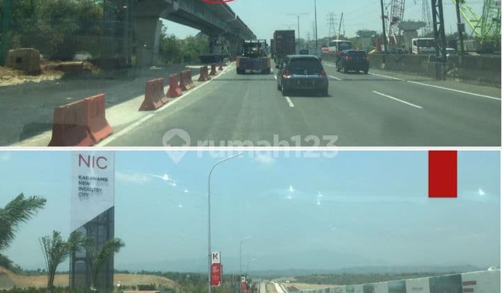 Di jual Tanah lahan industri di kawasan industri karawang barat