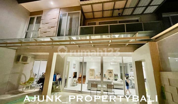 Rumah Mewah, Perumahan Cluster Security 24Hr, Sunset Road - Kuta