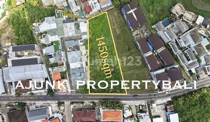 Commercial & Strategic Land on Jln. Raya Tumbak Bayuh, Pererenan