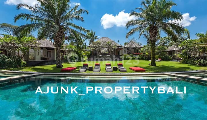 Vila Mewah Dikelilingi Hutan Hijau & Garden Luas, Berawa Canggu