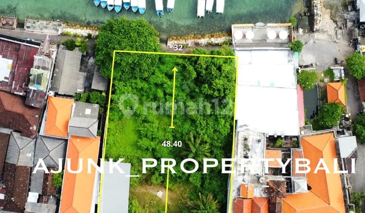 Land in Front of the Beach with Sunrise Spot & Watersports in Tanjung Benoa