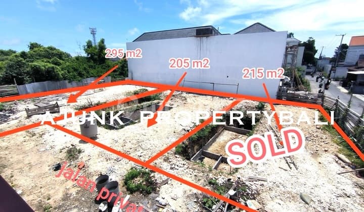 Tanah Luasan Kecil & Strategis, Jln Utama Toyaning, Ungasan