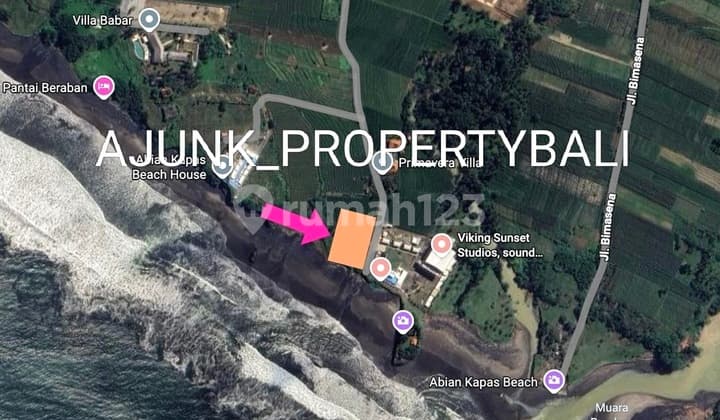 Tanah Langka Los Pantai Luasan Kecil, Pantai Pasut - Kerambitan