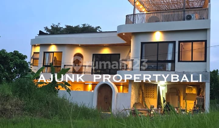 Vila Baru Dgn View Sawah & Gunung, di Jln Pantai Nyanyi - Tabanan