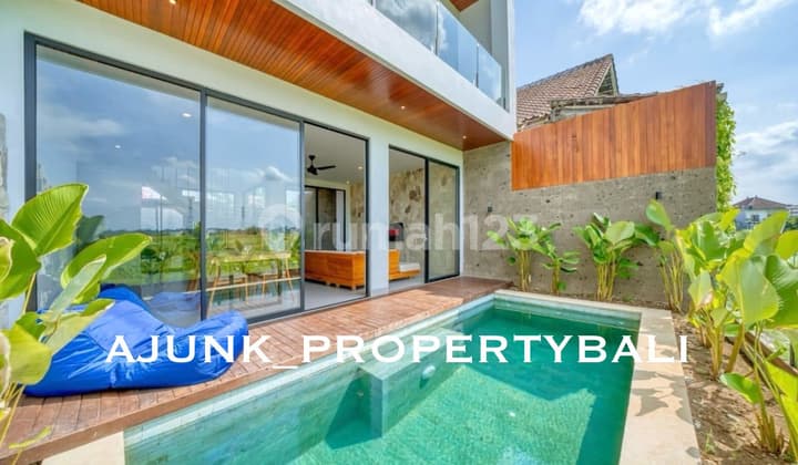 Vila Baru View Sawah, Mediterania, Area Munggu - Badung