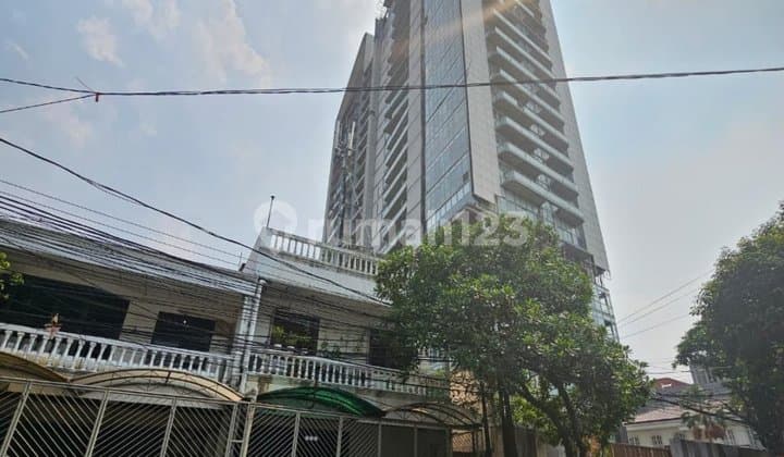 Land Calculation House in Casablanca, Palbatu Raya, Facing Main Road