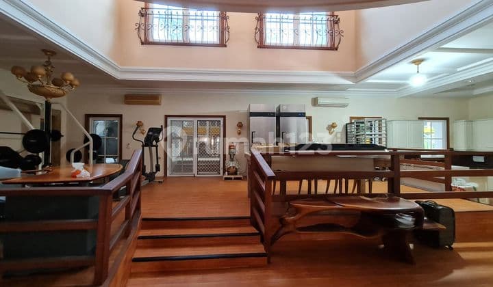 For Sale House in Pantai Mutiara, North Jakarta, Large Canal