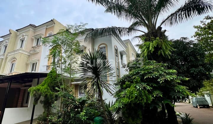 Rumah Hoek Gading Serpong Samara Village, Baru Renov, Furnished, 2 Lantai