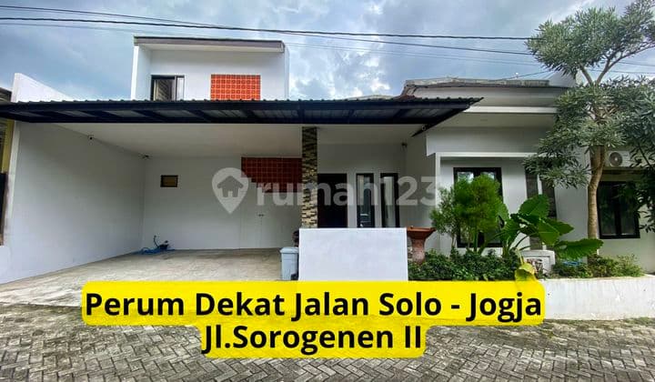 Perumahan Dekat Babarsari Transmart Jalan Solo