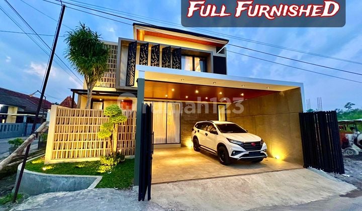 Rumah Baru Sleman Purwomartani Depanya Sawah