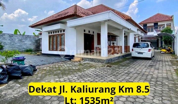 Rumah Tanah Luas Dekat Jalan Kaliurang 1535 M²