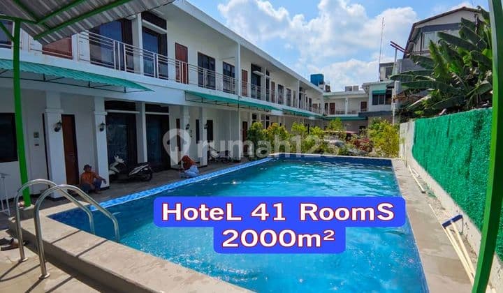 Hotel for Sale in Jogja 2000 Meters Well-Maintained Building