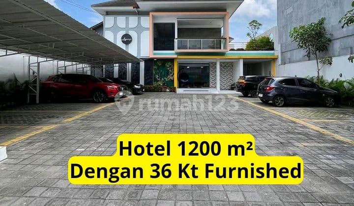 Hotel Dijual Jogja Luas Dengan 36 Kamar Furnished
