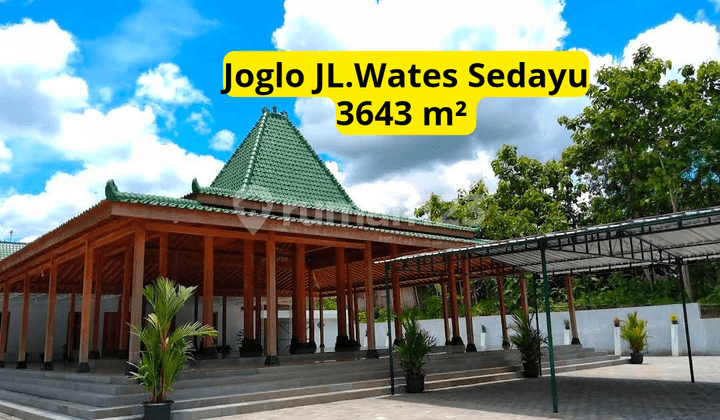 Rumah Joglo Tanah Luas Jalan Wates Sedayu