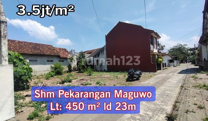 Tanah Pekarangan Maguwo Luas 450 Meter Bagus