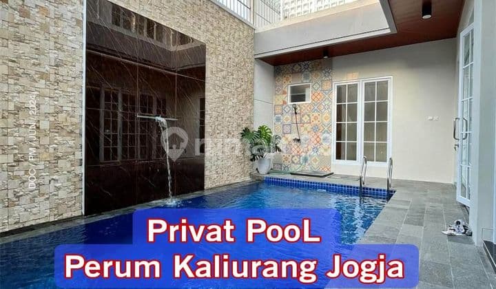 Rumah Mewah Jalan Kaliurang Kolam Renang Pribadi