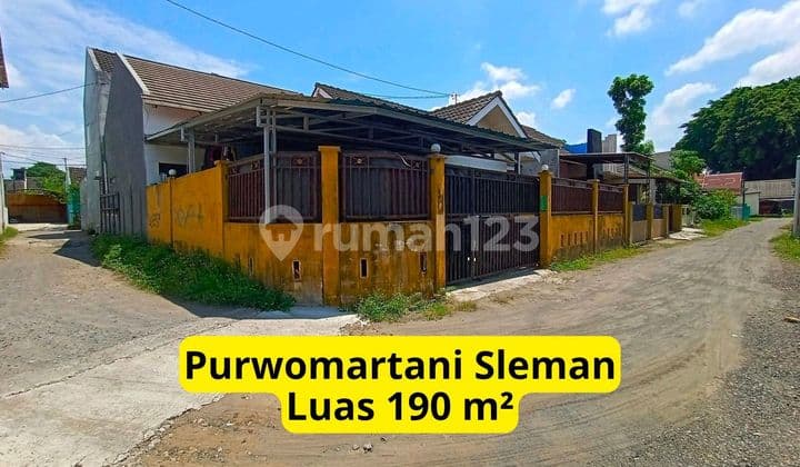 Rumah Luas Purwomartani Sleman Siap Huni