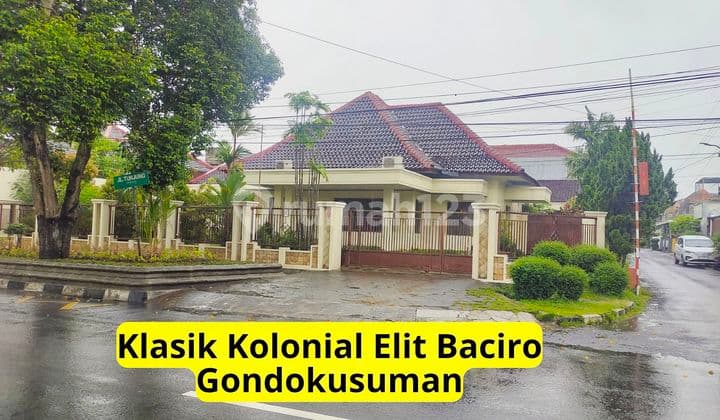 Rumah Kolonial Klasik Gondokusuman Baciro Kota