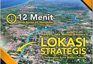 Hanya 2.5 Juta Rp m2 Dijual Segera Tanah Utk Bisnis Atau Investasi