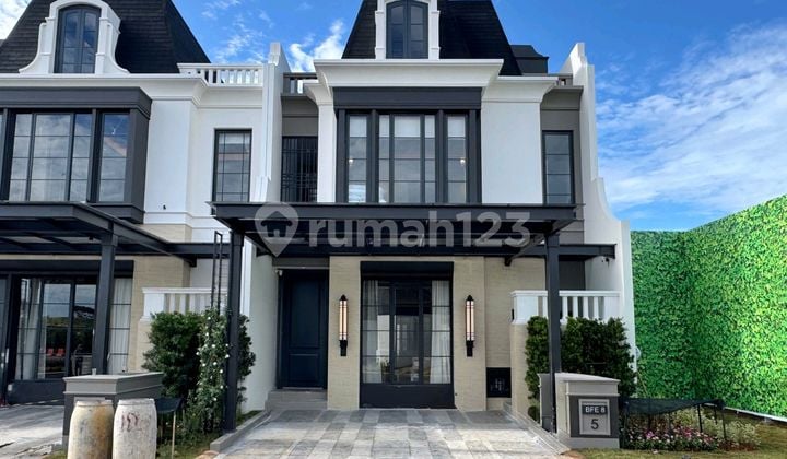 Rumah Mewah 3 Lantai Bellefont 8 X 16 The Springs Summarecon Gading Serpong Dekat Tol Dekat Aeon Mall Bsd Bellfont Belfont Louise