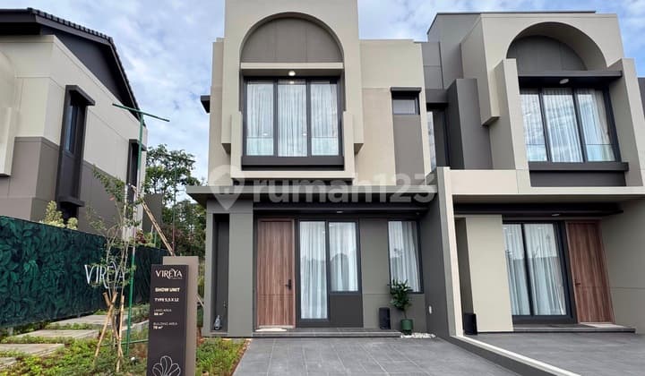 Rumah 2 Lantai 3 Bedroom di Vireya BSD 5.5 X 12 Dekat Tol Dekat Stasiun KRL Dekat Sekolah Dekat Aeon Mall
