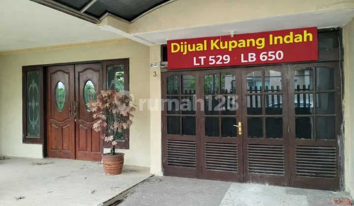 Dijual Rumah Mewah dan Megah di Kupang Indah (Y W)