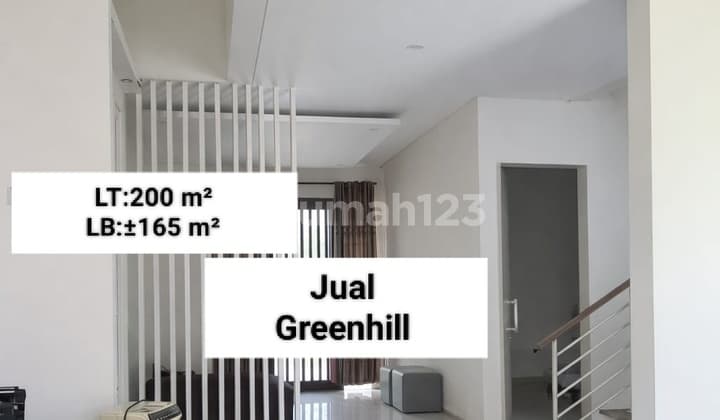 Dijual Rumah Premium di Greenhill Citraland Utara (H Y)