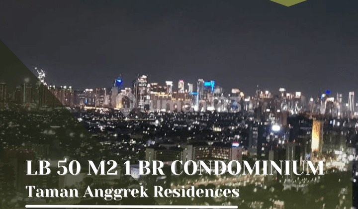 Dijual Cepat Apartemen Taman Anggrek Residences 1Br Full Furnished - View Bagus Lantai 38