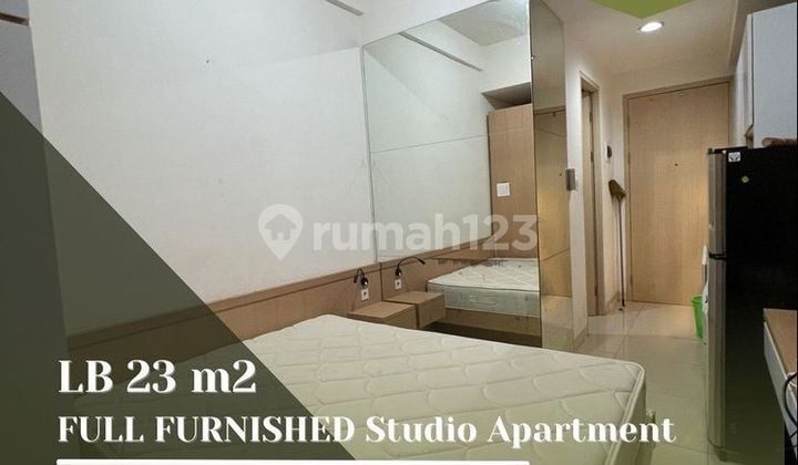 Sewa Apartemen Tree Park BSD - Studio Full Furnished Strategis, Siap Huni! Book Now!!