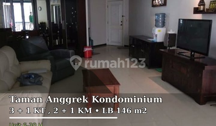 Jual Apartemen Kondominium - Full Furnished Tinggal Bawa Koper Jakarta Barat