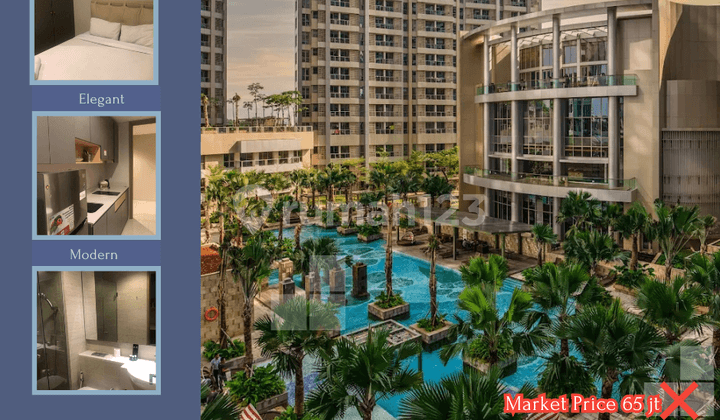 Comfortable Studio Apartment in Taman Anggrek: Daffodyl 5N