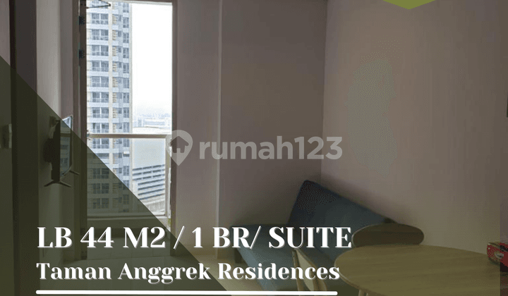 Jual Apartemen 2 BR 50 M2 Furnished Beautiful View di Taman Anggrek Residences Hublife