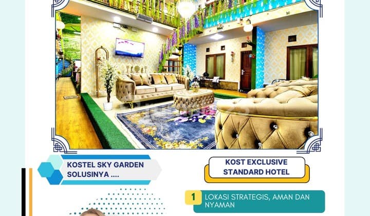 Dijual Kostel (Kost Ex Hotel) Mewah di Buah Batu Bandung Dkt Univ Telkom