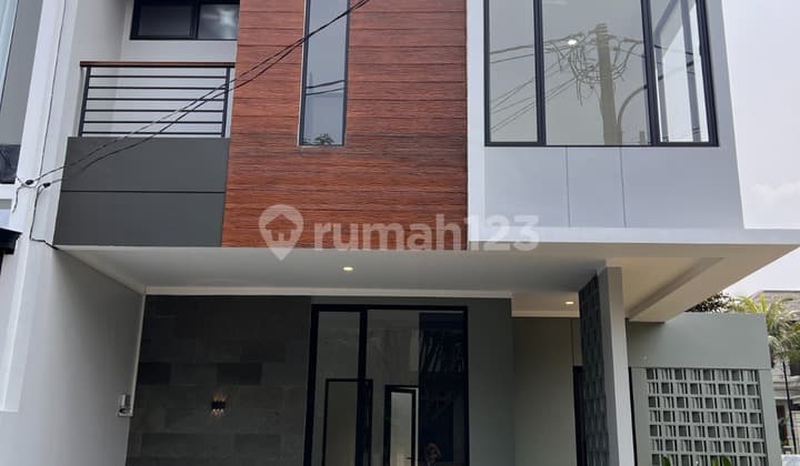 Rumah Bintaro Sektor 9, Brand New Siap Huni Posisi Hoek