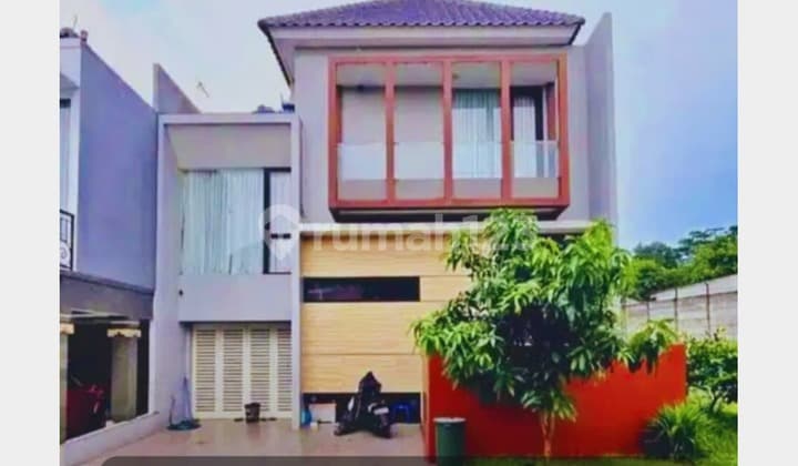 Rumah di Kebayoran Residence Bintaro, Modern minimalis split level Posisi Depan Taman Premium Area Kebayoran Residence Bintaro Jaya Sektor 7