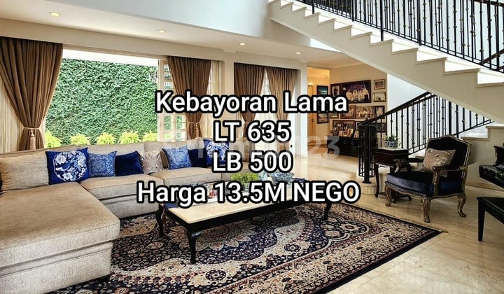 Rumah Hook Mewah Harga Menarik di Kebayoran Lama