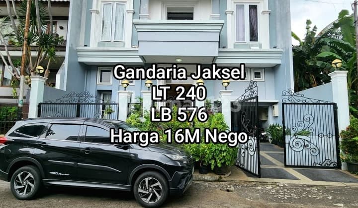 Rumah Bagus SHM di Gandaria Jakarta Selatan